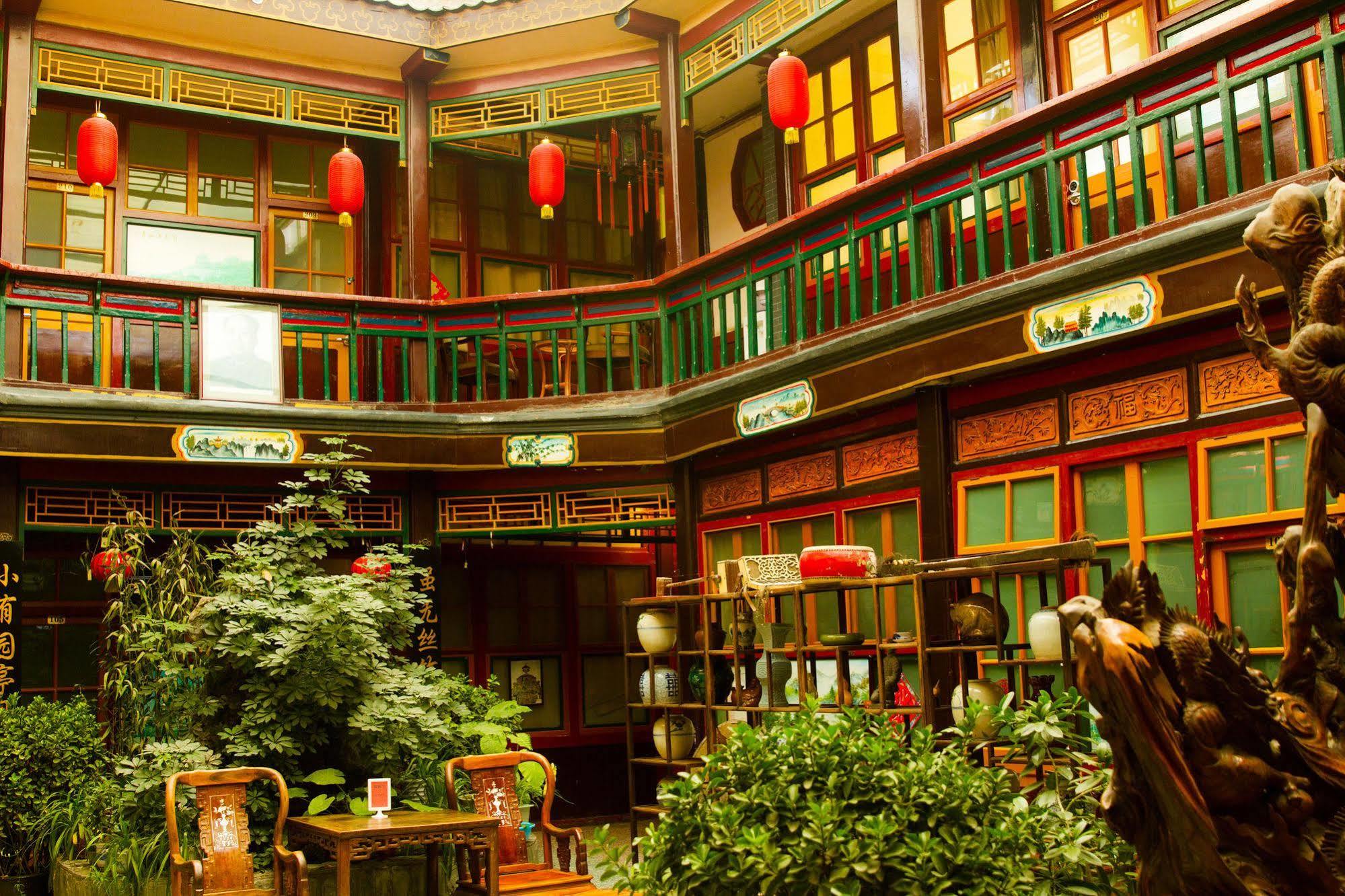 Albergue Beijing Leo Courtyard Exterior foto